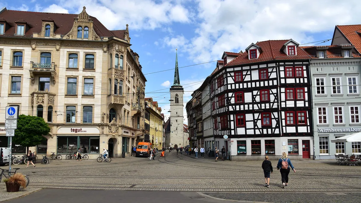 Erfurt's Old Town