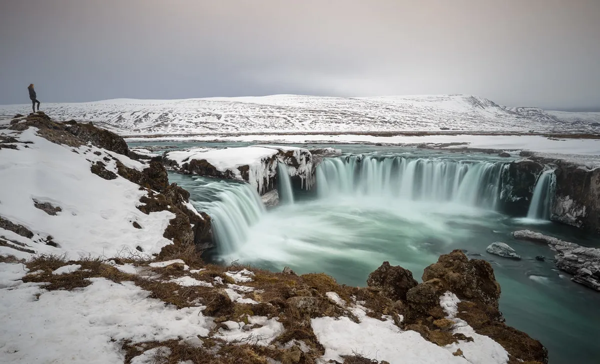 Goðafoss Waterfall