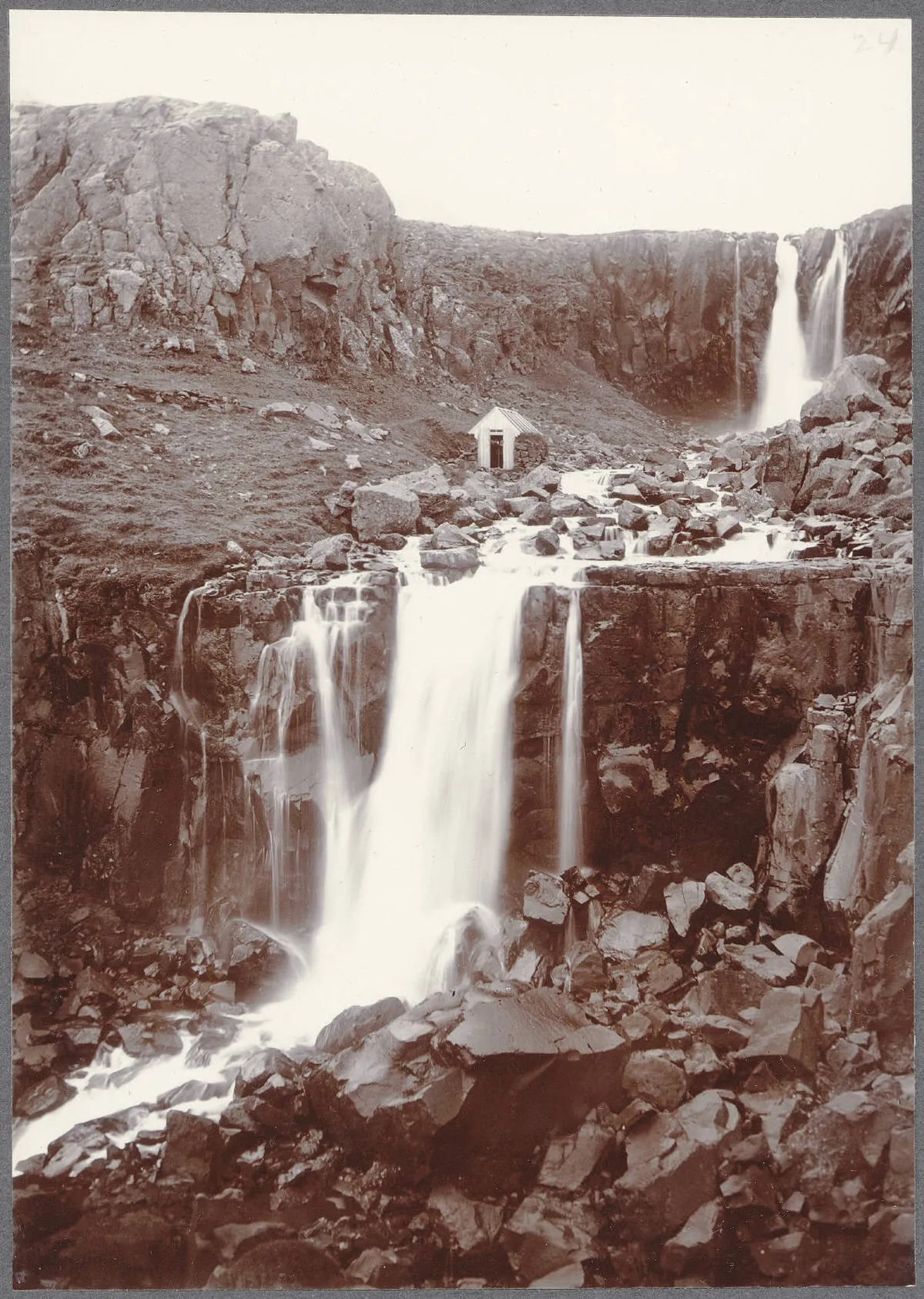 Vestdalsfoss Waterfall